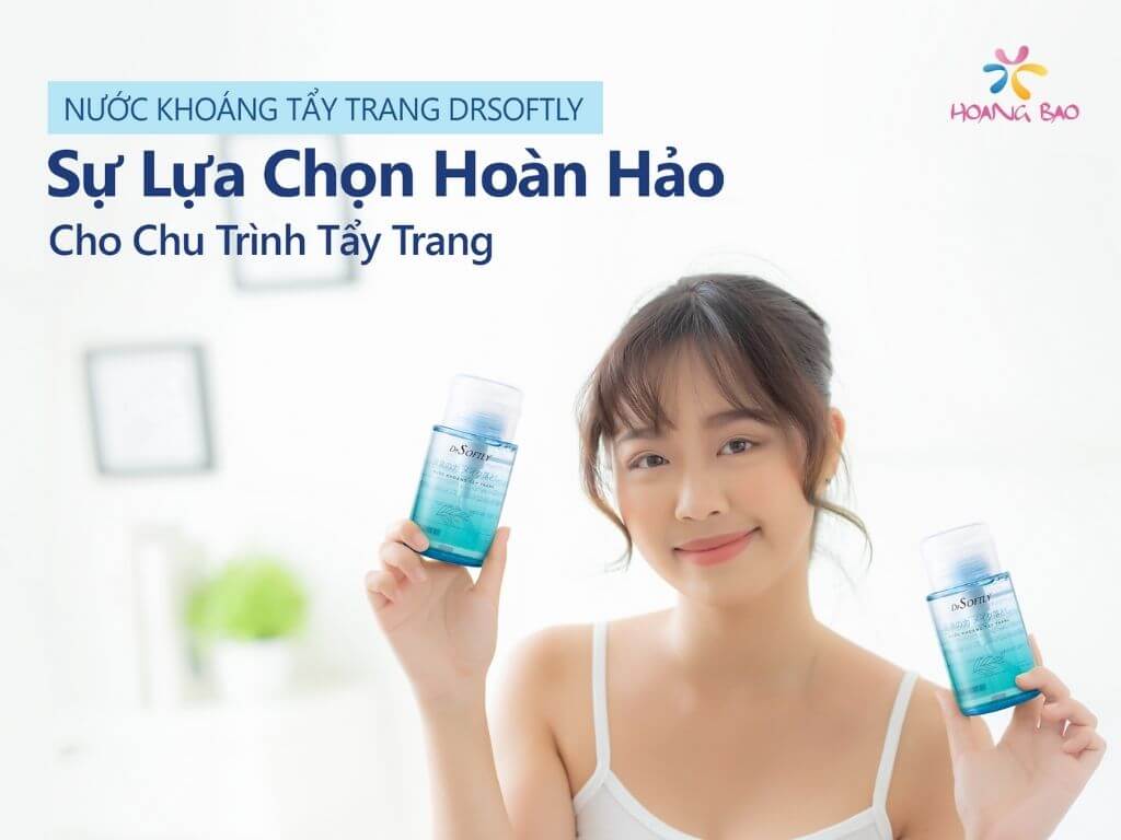 Sử dụng nước tẩy trang phù hợp để làm sạch da hiệu quả